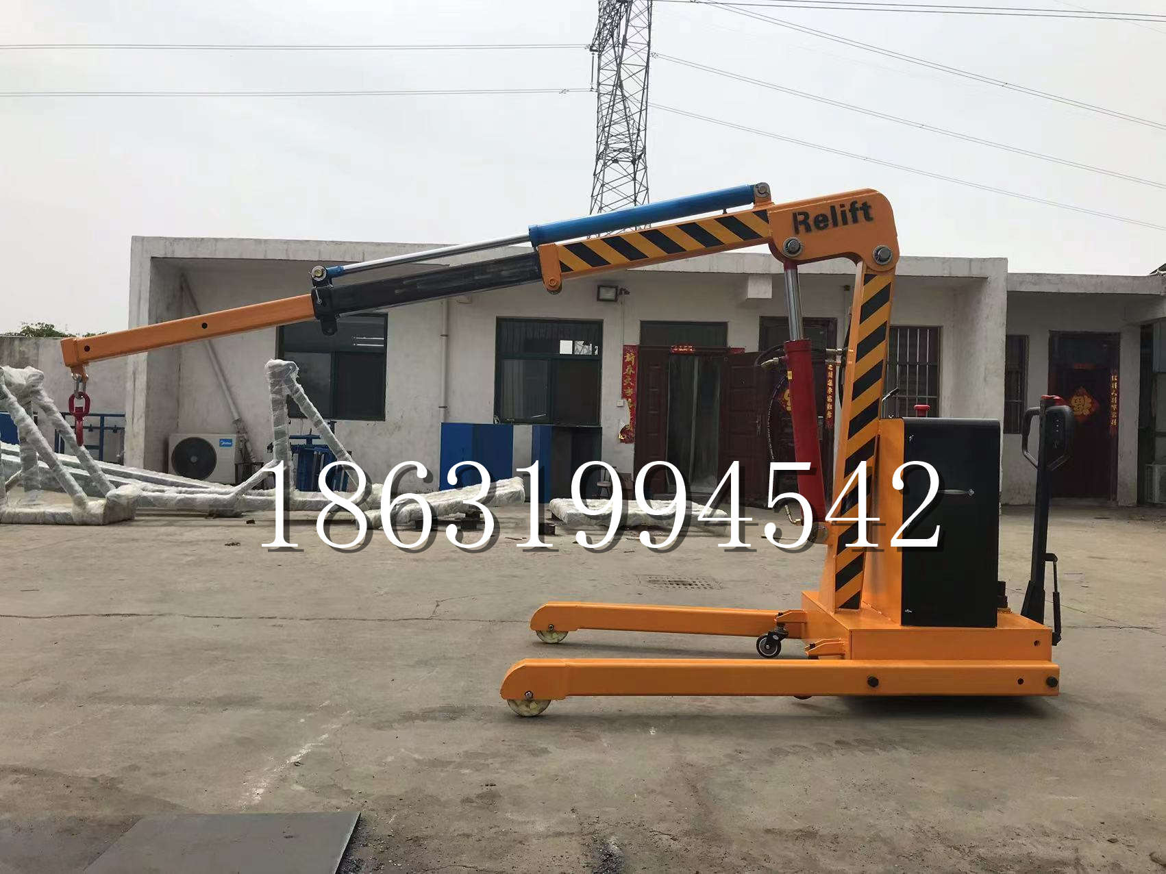 埤头乡久征定做3吨三轮随车吊 农用园林绿化移树吊 平板工程用小吊机